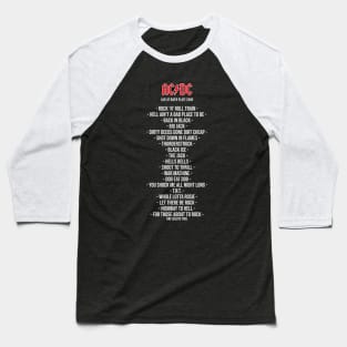 AC/DC Live at River Plate 2009 Baseball T-Shirt